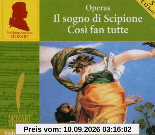 Mozart Edition, Vol. 17: Opern Il Sogno di Scipione / Cosi fan Tutte