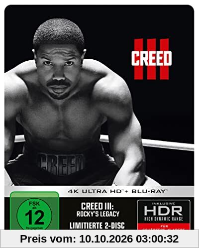 Creed III: Rocky's Legacy - 4K UHD - Steelbook