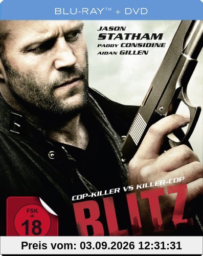 Blitz - Cop Killer vs. Killer Cop - Steelbook (+ DVD) [Blu-ray]