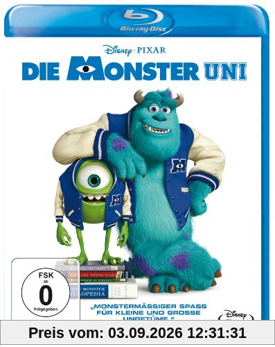 Die Monster Uni [Blu-ray]