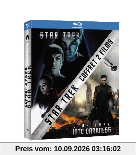 Coffret star trek : star trek ; star trek into darkness [Blu-ray] [FR Import]