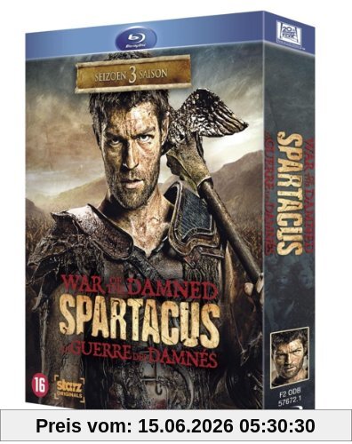 Liam McIntyre Spartacus War Of The Damned - Die Komplette Staffel 3 [Blu-Ray] (Eu-Import Mit Deutschem Ton)