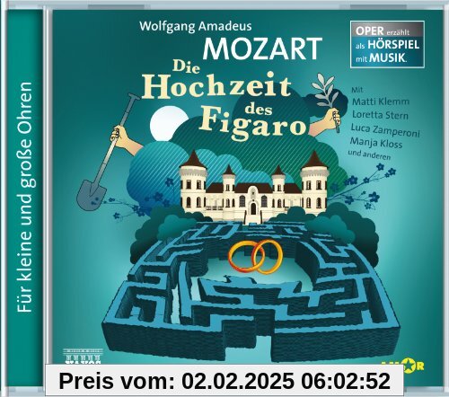 Die Hochzeit des Figaro: Oper erzählt als Hörspiel mit Musik