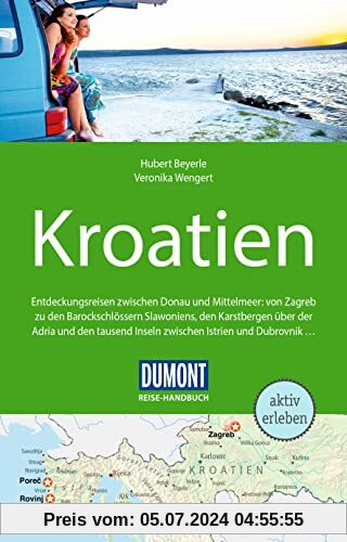 DuMont Reise-Handbuch Reiseführer Kroatien: mit Extra-Reisekarte