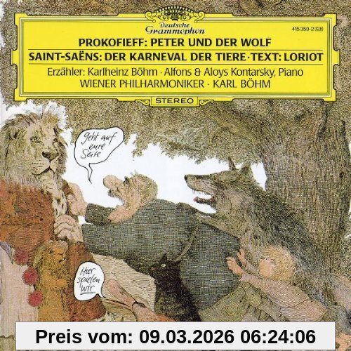 Karl Böhm Peter Und Der Wolf / Karneval Der Tiere