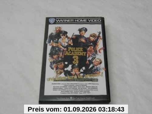 Police Academy 3 - Keiner kann sie bremsen [VHS]