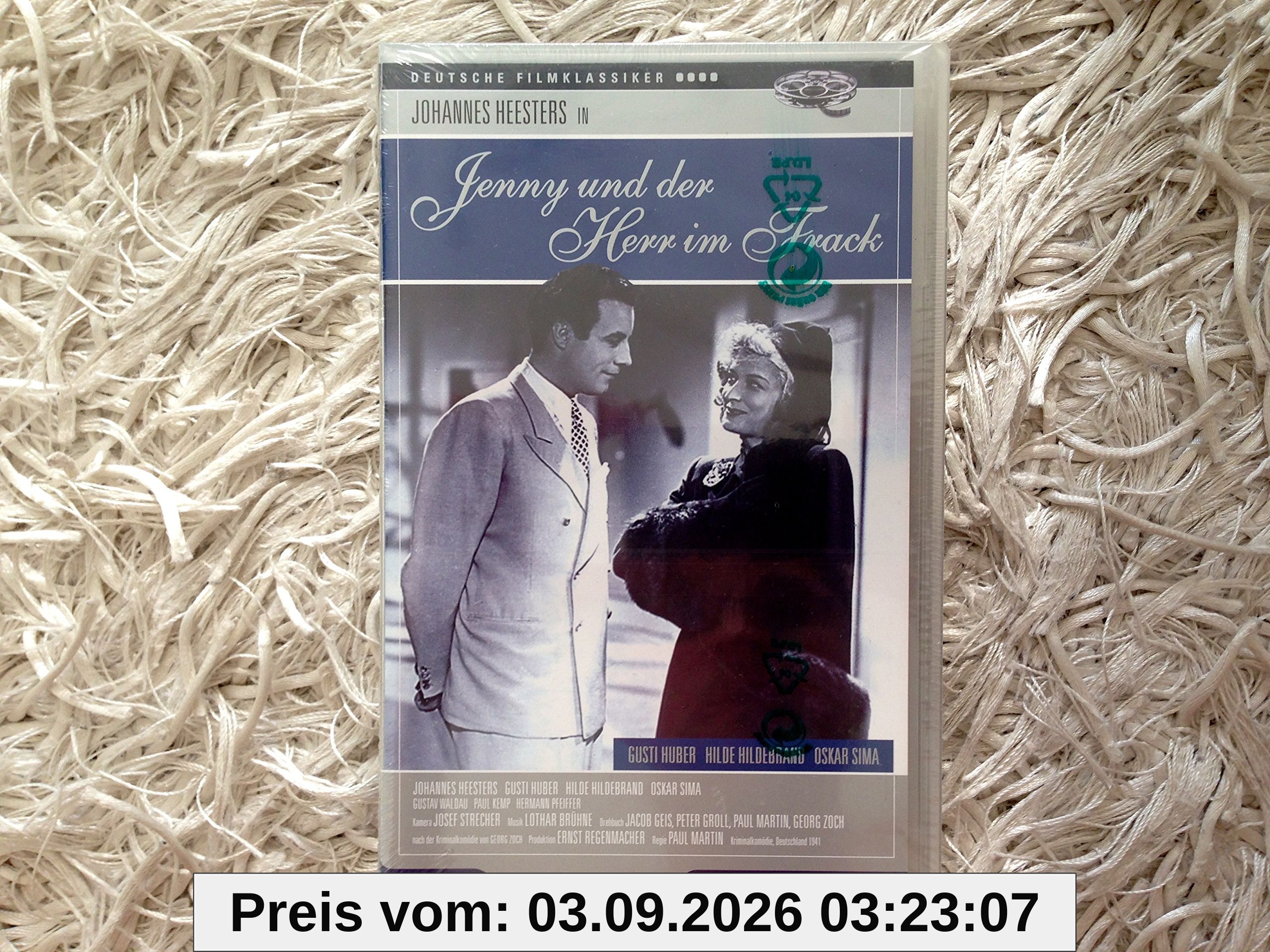 Jenny und der Herr im Frack [VHS]