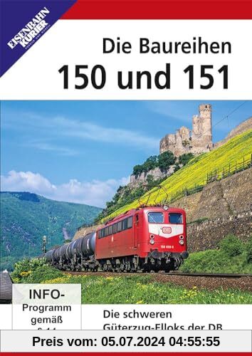 Die Baureihen 150 und 151 - Die schweren Güterzug-Elloks der DB