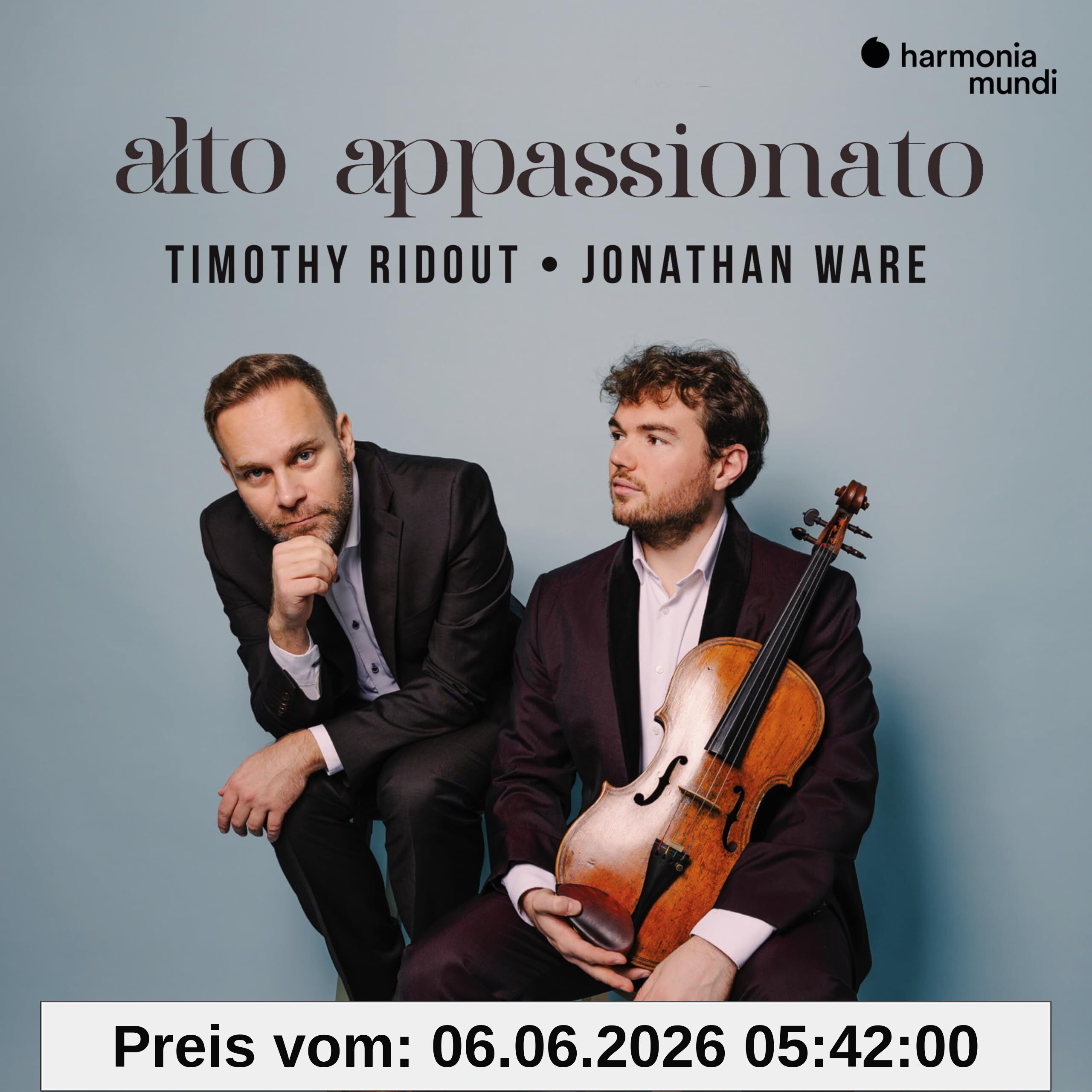 Timothy Ridout, Jonathan Ware Alto Appassionato