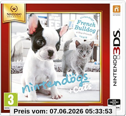 Nintendo Selects - Nintendogs + Cats (French Bulldog + New Friends) (Nintendo 3DS)