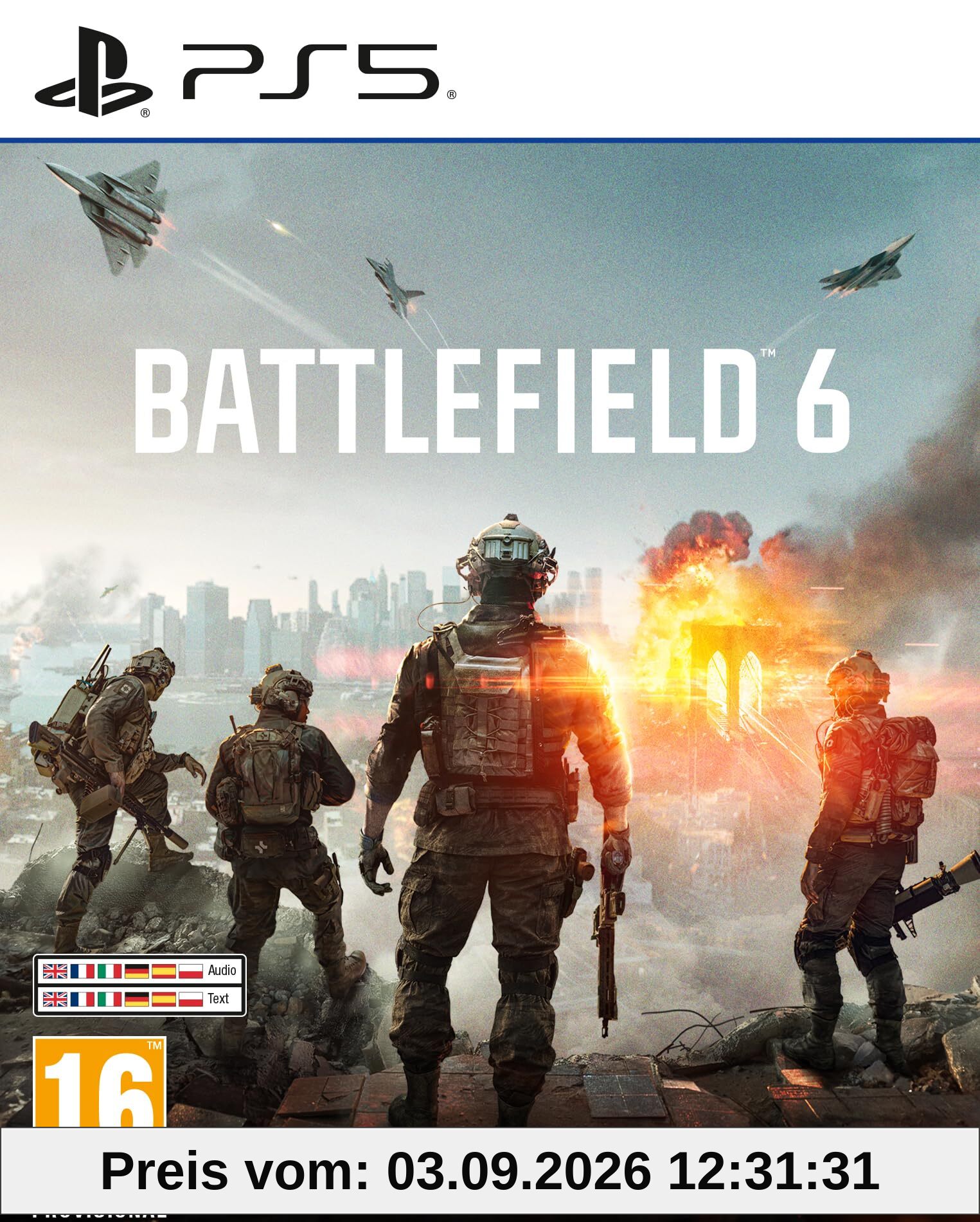 Battlefield 6 Standard Edition PS5 | VideoGame | Deutsch