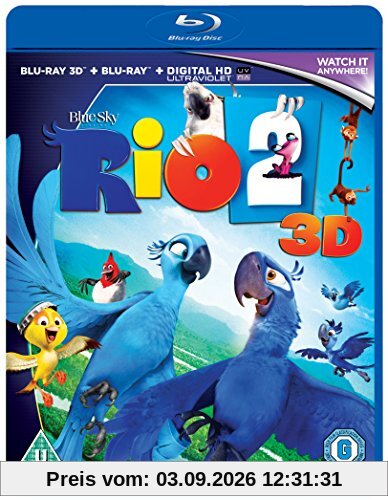 Rio 2 [Blu-ray 3D + Blu-ray]