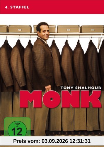 Monk - 4. Staffel [4 DVDs]