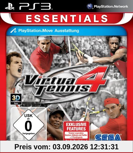 Virtua Tennis 4 Essentials (PS3)