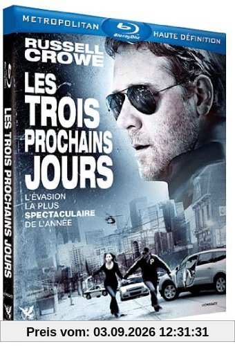 Les trois prochains jours [Blu-ray] [FR Import]