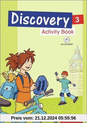 Discovery 3 - 4: Ausgabe 2013: Activity Book 3 mit CD