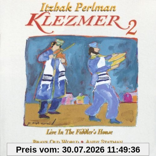 Itzhak Perlman Klezmer In The Fiddler's House Vol. 2