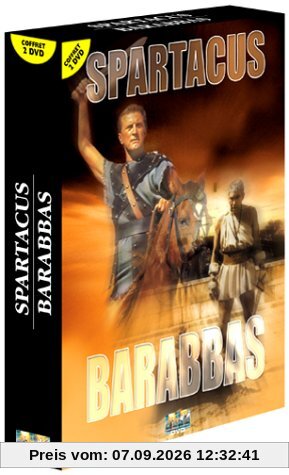 Coffret Péplum 2 DVD : Spartacus / Barabbas