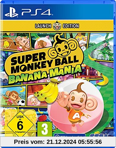 Super Monkey Ball Banana Mania Launch Edition (Playstation 4)