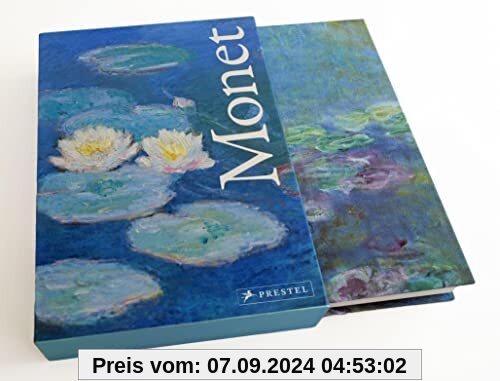 Monet: Meisterwerke des Impressionismus in einer hochwertigen Leporelloausgabe in Leinenbindung im Schmuckschuber (Kunst