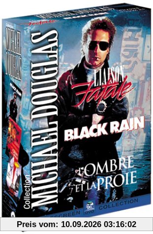 Coffret Michael Douglas 3 DVD : Liaison Fatale / Black Rain / L'Ombre et la proie