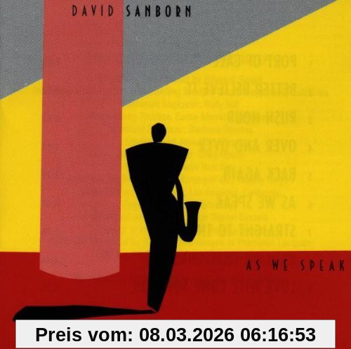 David Sanborn As We Speak