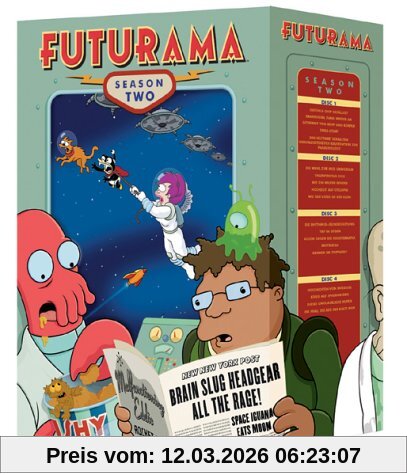 Matt Groening Futurama - Season 2 Collection (4 DVDs)