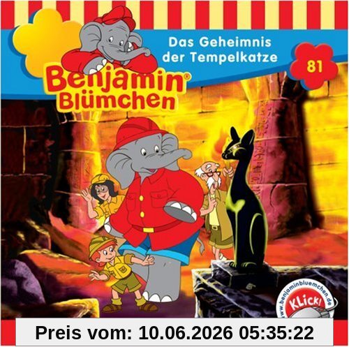 Benjamin Blümchen - Folge 81: Das Geheimnis der Tempelkatze