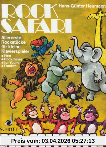 Rock Safari: Allererste Rockstücke für kleine Klavierspieler. Klavier. (Easy Piano Music)