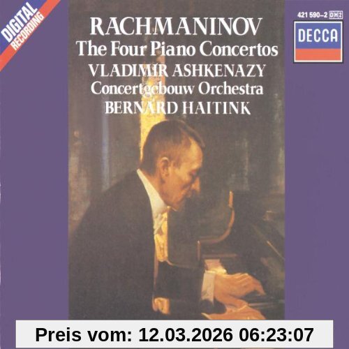 Vladimir Ashkenazy Klavierkonzerte 1-4