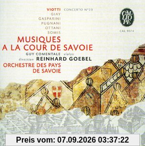 Musiques a la Cour de Savoie