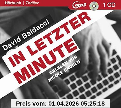 IN LETZTER MINUTE - 439 Minuten MP3 Hörbuch