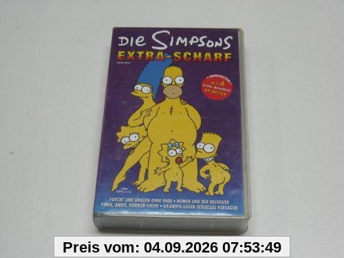 Die Simpsons - Extra Scharf/Too hot for TV [VHS]
