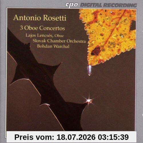 Lencses 3 Oboe Concertos