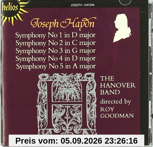 Joseph Haydn: Sinfonien Nr. 1-5
