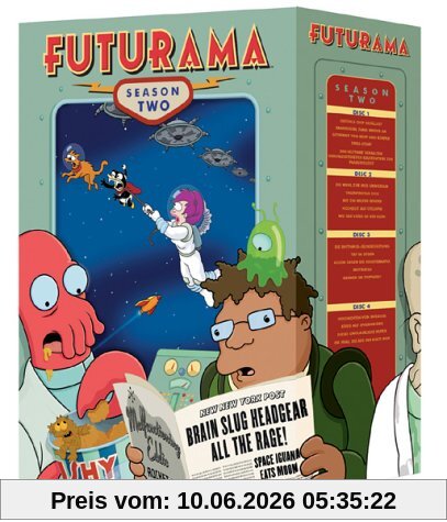 Futurama - Season 2 Collection (4 DVDs)