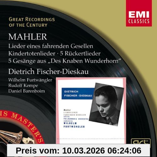 Dietrich Fischer-Dieskau Kindertotenlieder/Lieder Eines Fahrenden Gesellen