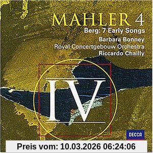 Barbara Bonney Mahler (Sinfonie Nr. 4) / Berg (Frühe Lieder)