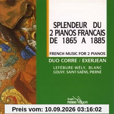 Französische Musik für zwei Klaviere 1865-1885