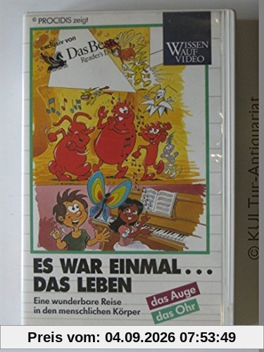 Es war einmal... Das Leben - Folgen 5 + 6: Das Auge + Das Ohr [VHS]