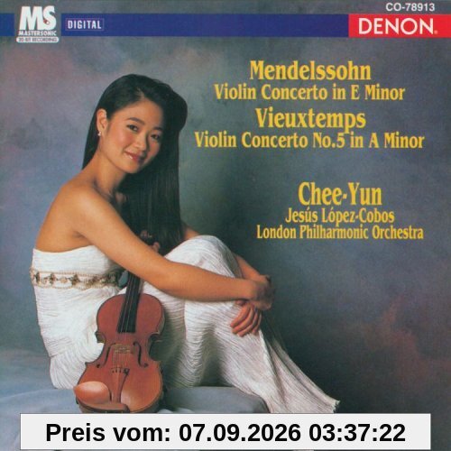 Mendelssohn/Vieuxtemps: Violinkonzert e-Moll / Nr. 5 a-Moll