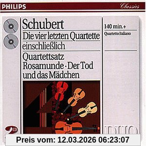 Quartetto Italiano Duo - Schubert (Streichquartette)
