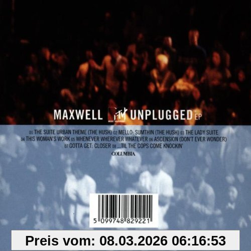 Maxwell Mtv Unplugged