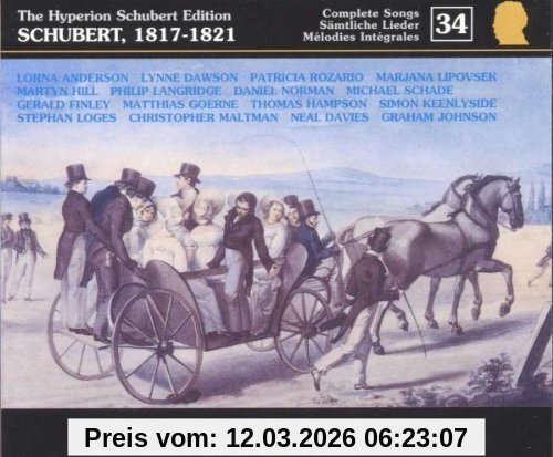 Johnson The Hyperion Schubert Edition Vol. 34 (Schubertiade 1817-1821)