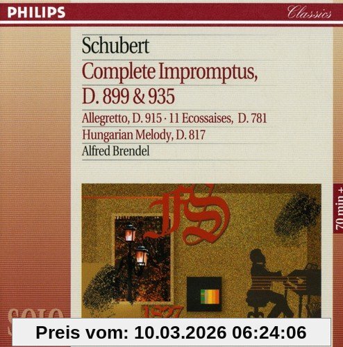 Alfred Brendel Solo - Schubert (Sämtliche Impromptus)