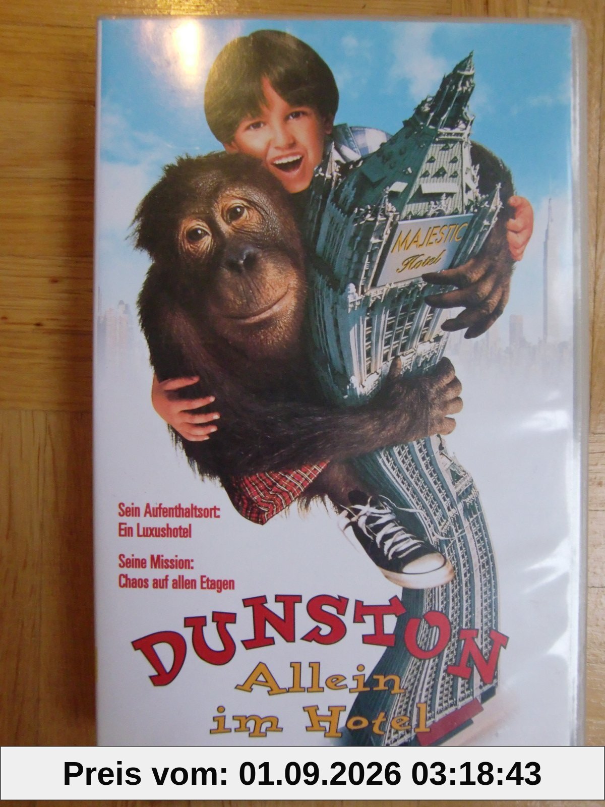 Dunston - Allein im Hotel [VHS]