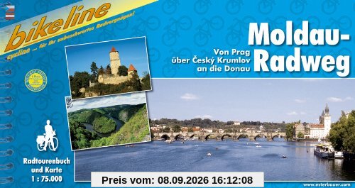 Bikeline Radtourenbuch, Moldau-Radweg