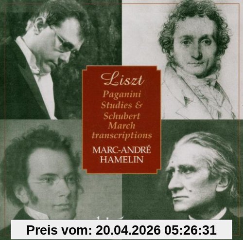 Marc-André Hamelin Paganini Studies & Schubert March Transcriptions