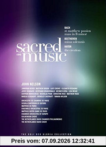 John Nelson Sacred Music Box (2006 - 2011) [4 DVDs]