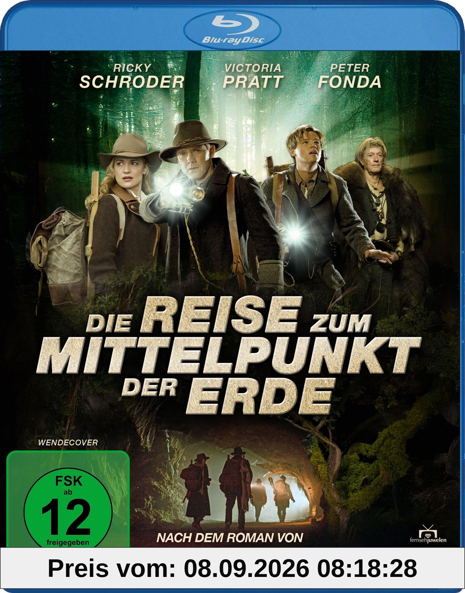 Die Reise zum Mittelpunkt der Erde (Journey to the Center of the Earth) [Blu-ray]